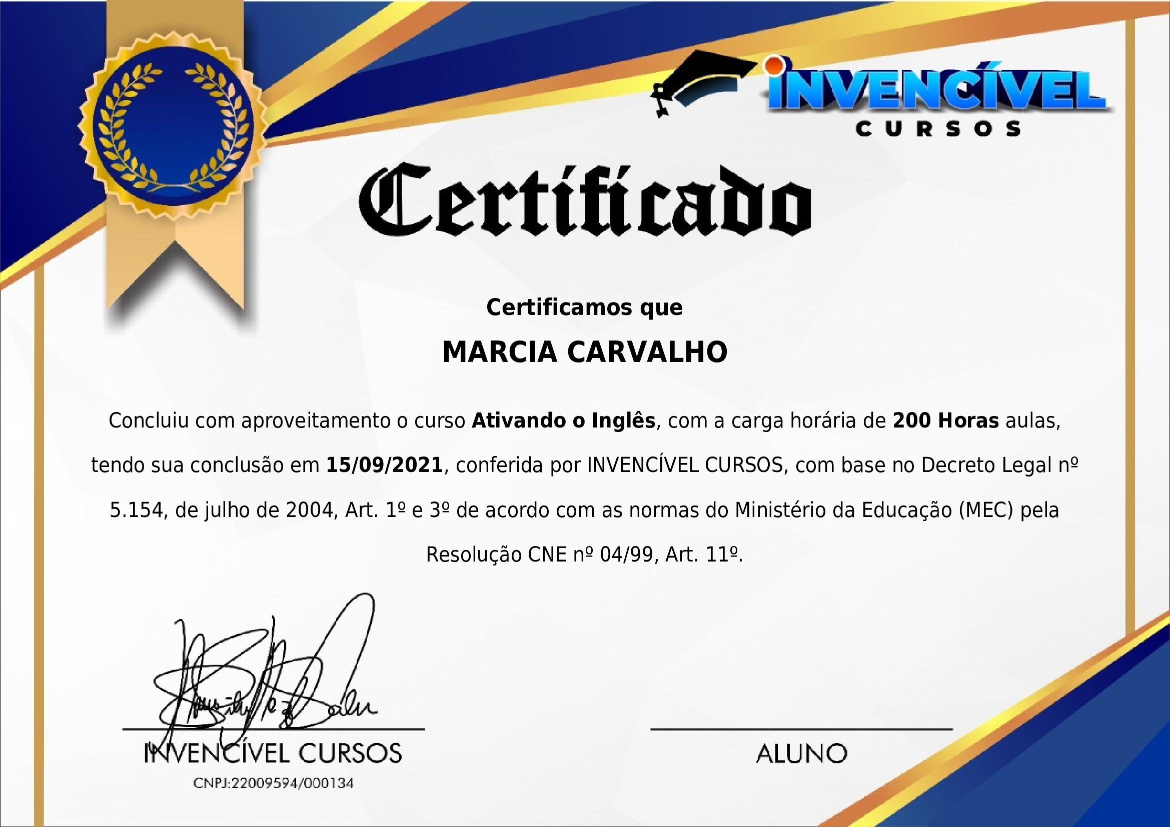 Certificado de Conclusão